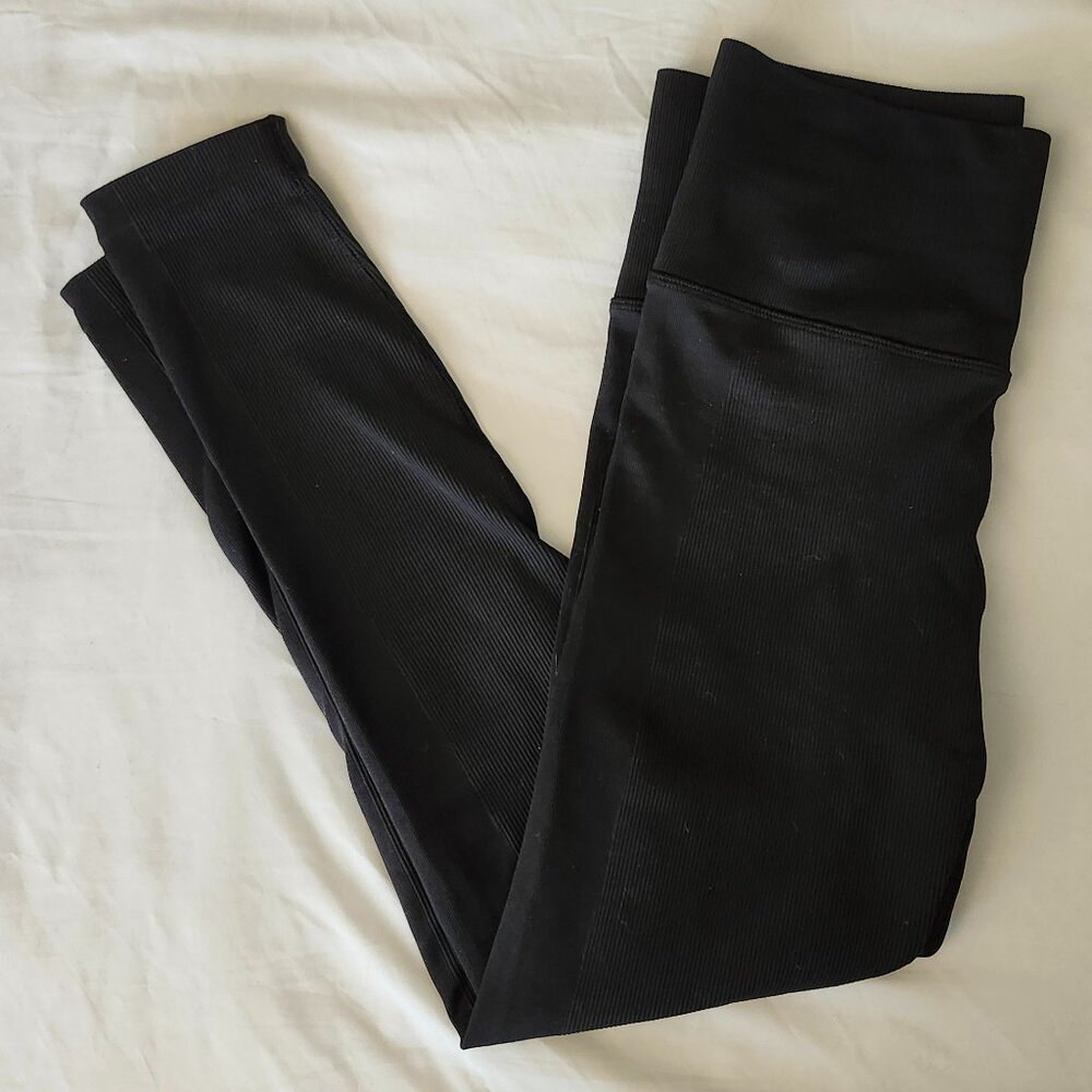 NWT Ribbed Athleta leggings